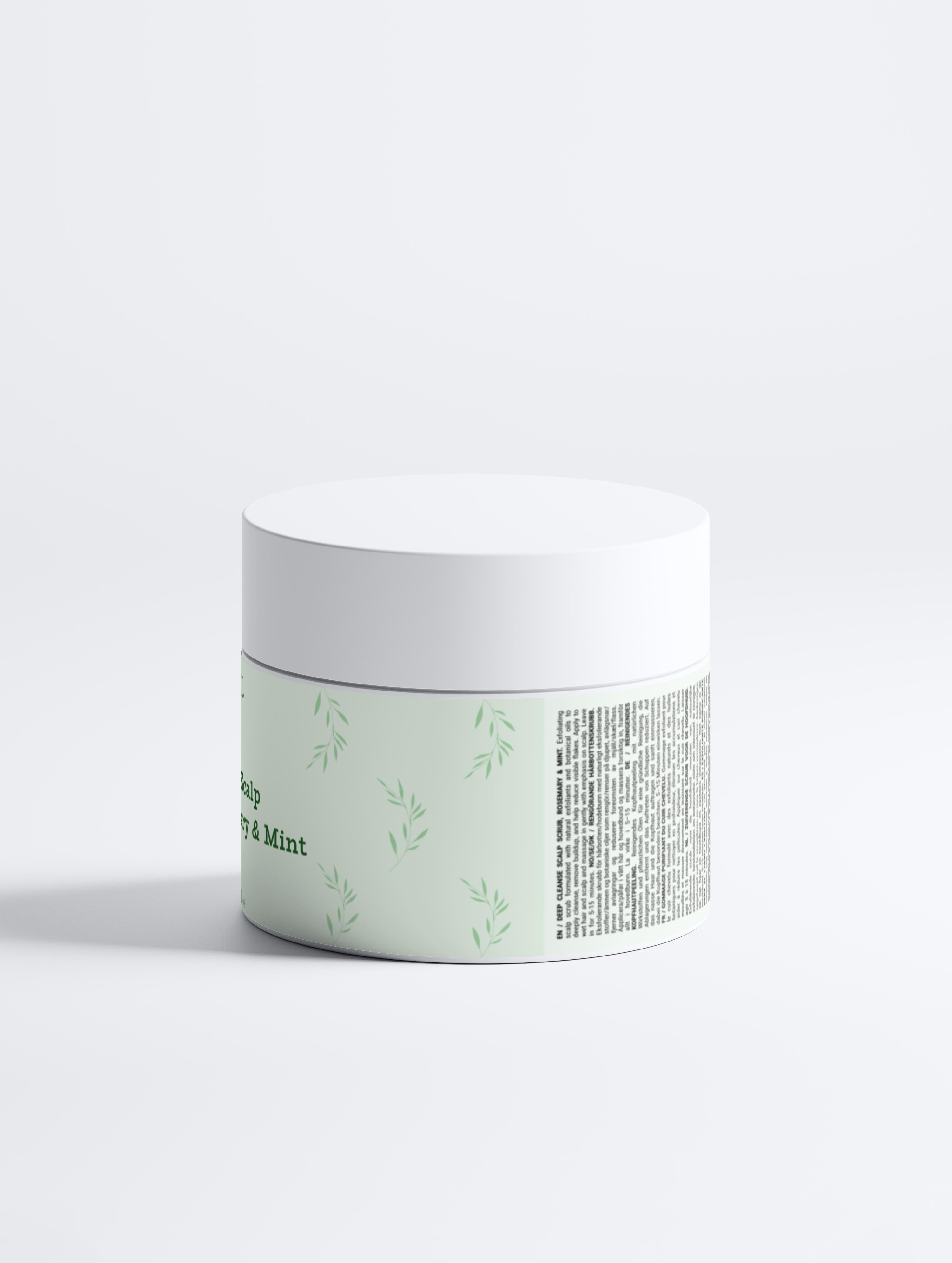 Deep Cleanse Scalp Scrub, Rosemary & Mint
